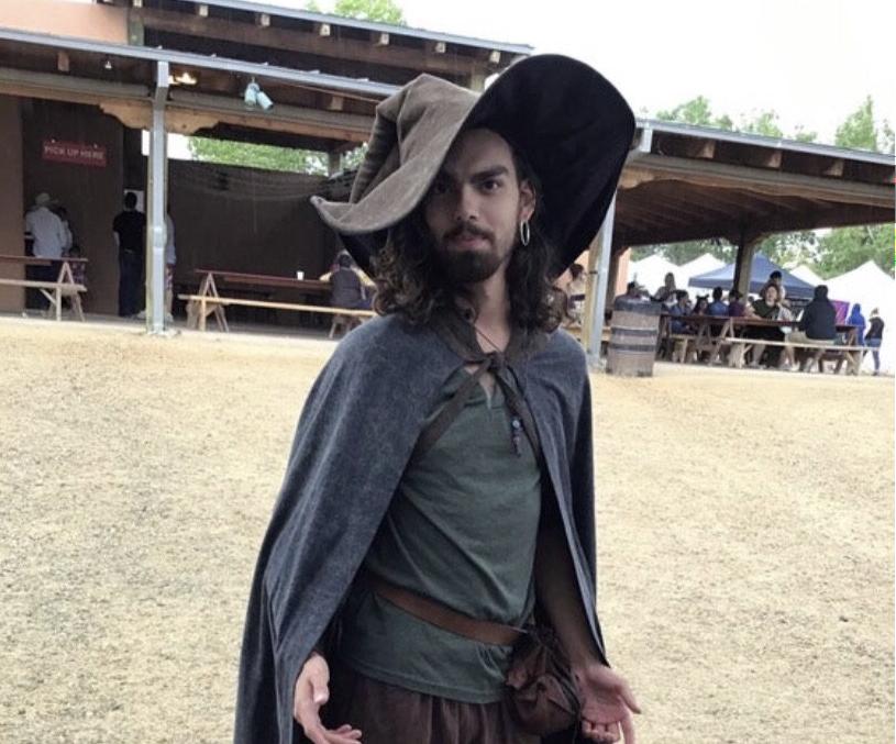 Extra Large Brown Witch Hat Hart Horn