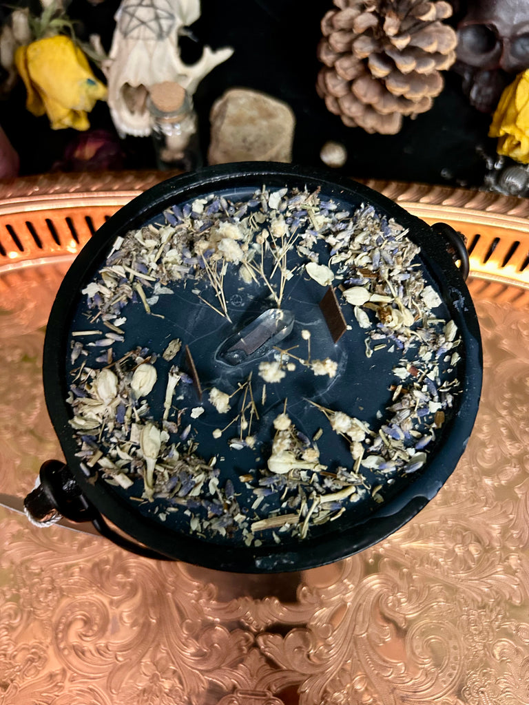 New Moon Cauldron Candle