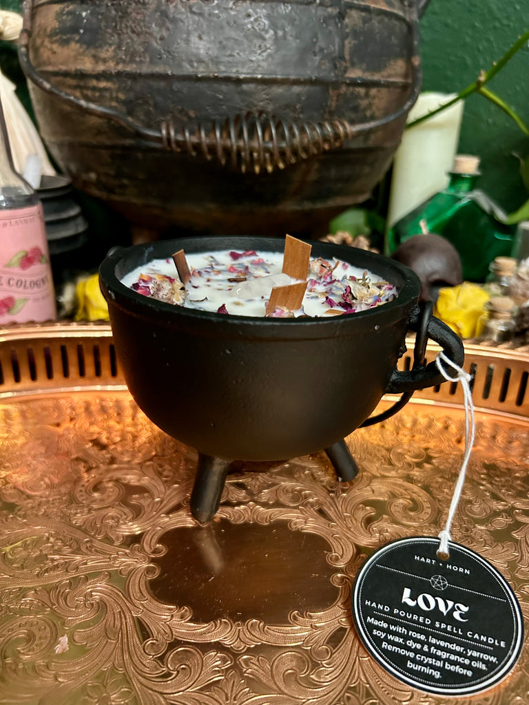Love Cauldron Candle
