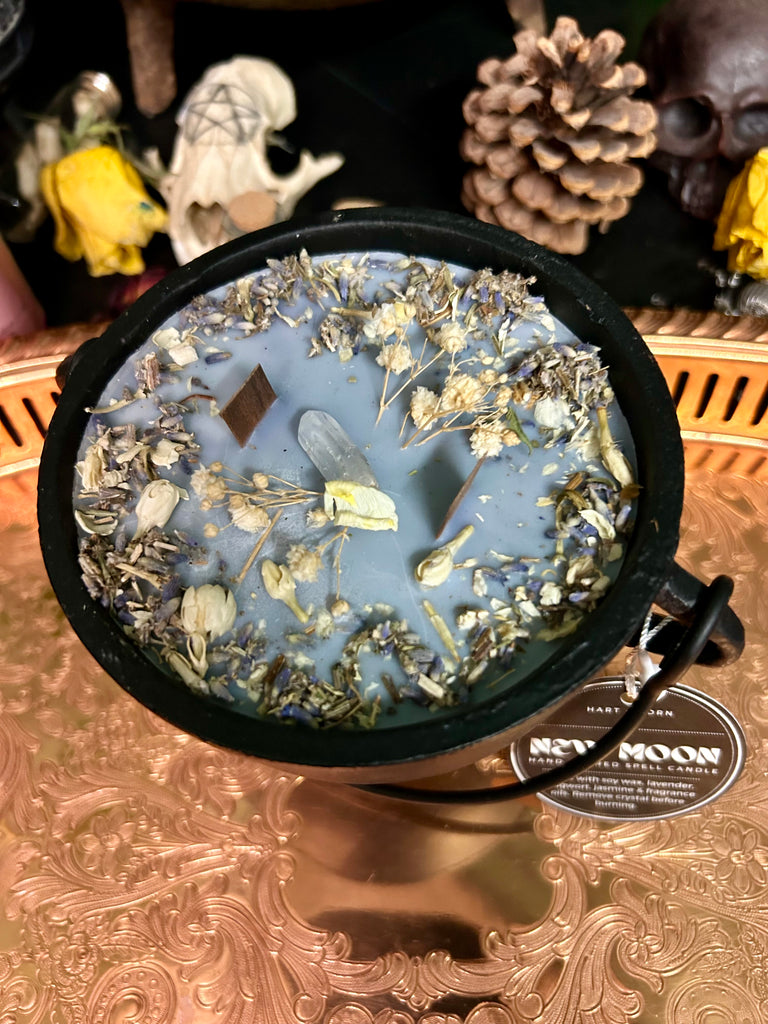 New Moon Cauldron Candle
