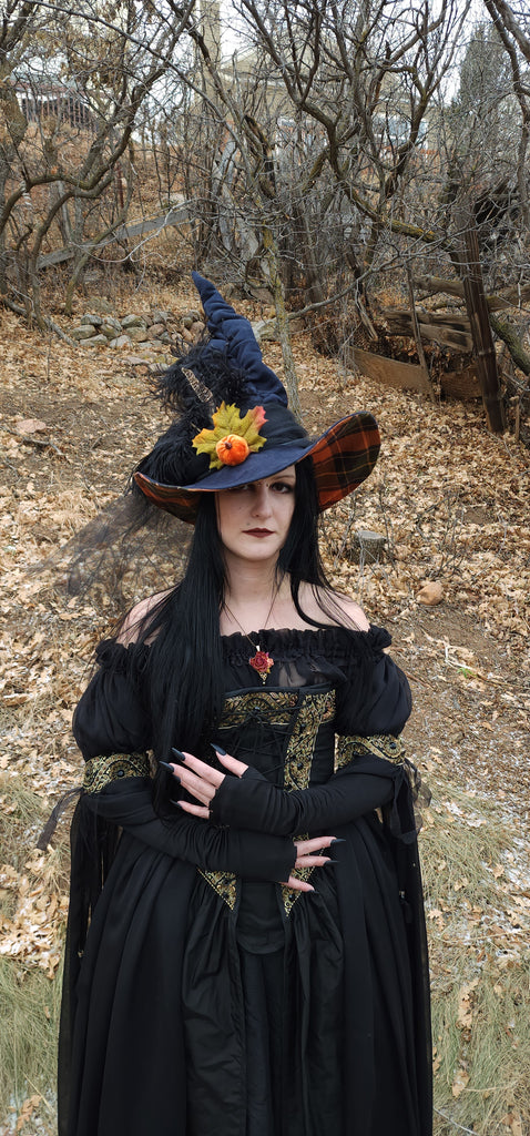 Pumpkin Witch Halloween Hat