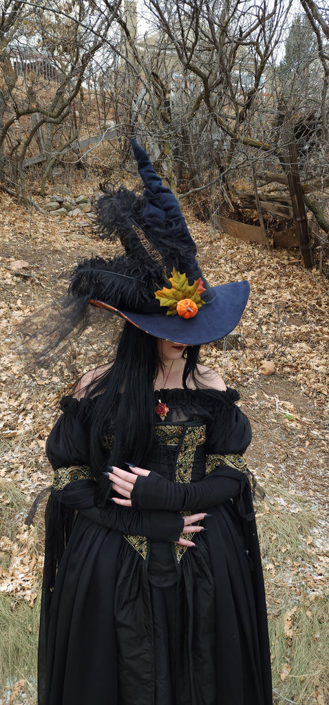 Pumpkin Witch Halloween Hat