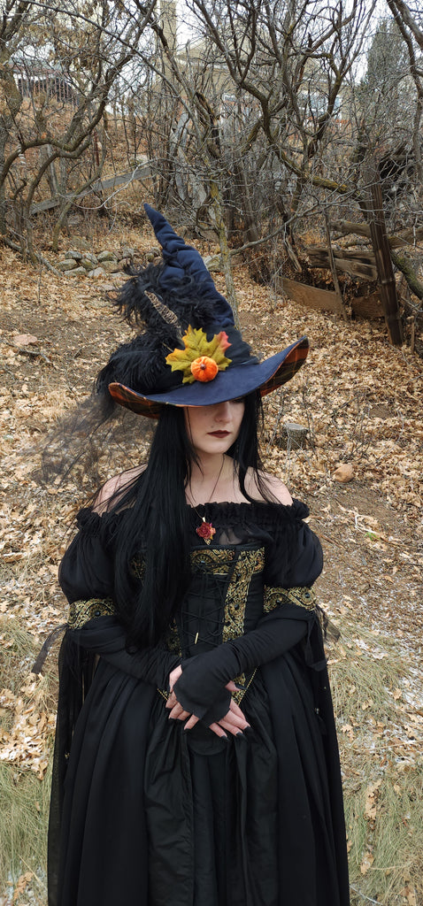 Pumpkin Witch Halloween Hat