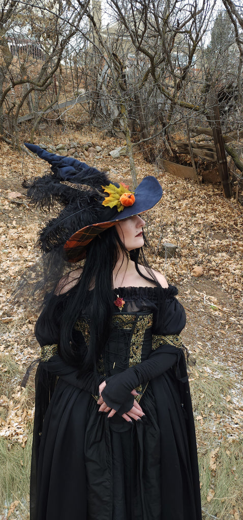 Pumpkin Witch Halloween Hat