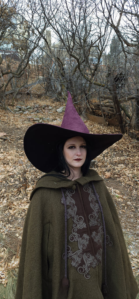 Plum Purple Extra Large Witch Hat