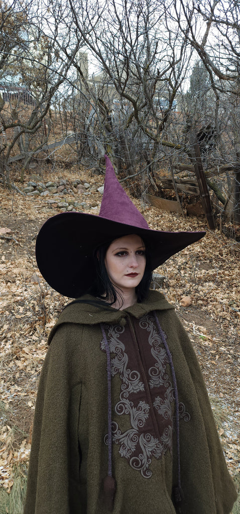 Plum Purple Extra Large Witch Hat
