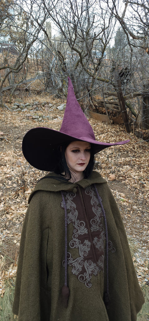 Plum Purple Extra Large Witch Hat