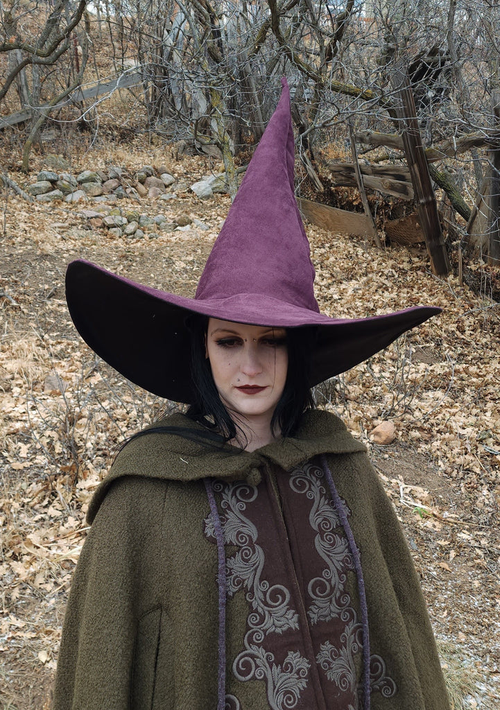Plum Purple Extra Large Witch Hat