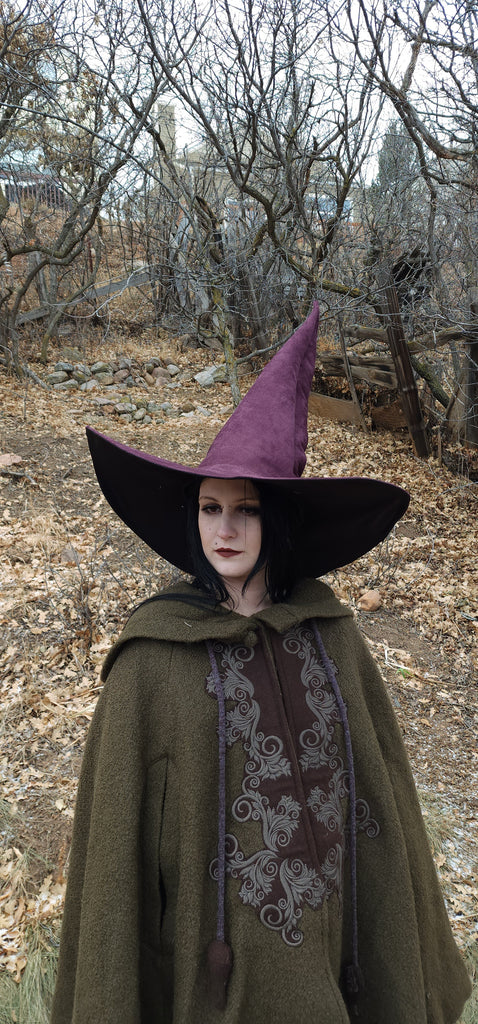 Plum Purple Extra Large Witch Hat