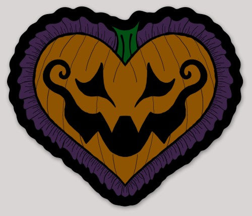Jack O' Lantern Valloween Sticker