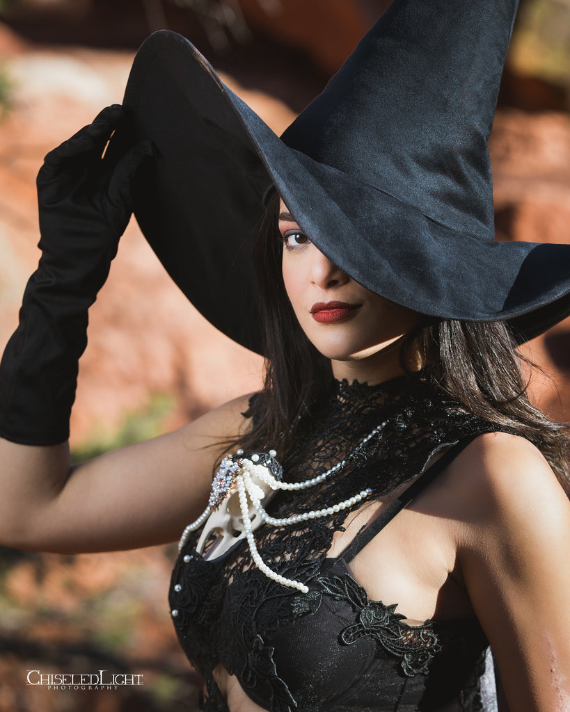 Black Extra Large Witch Hat