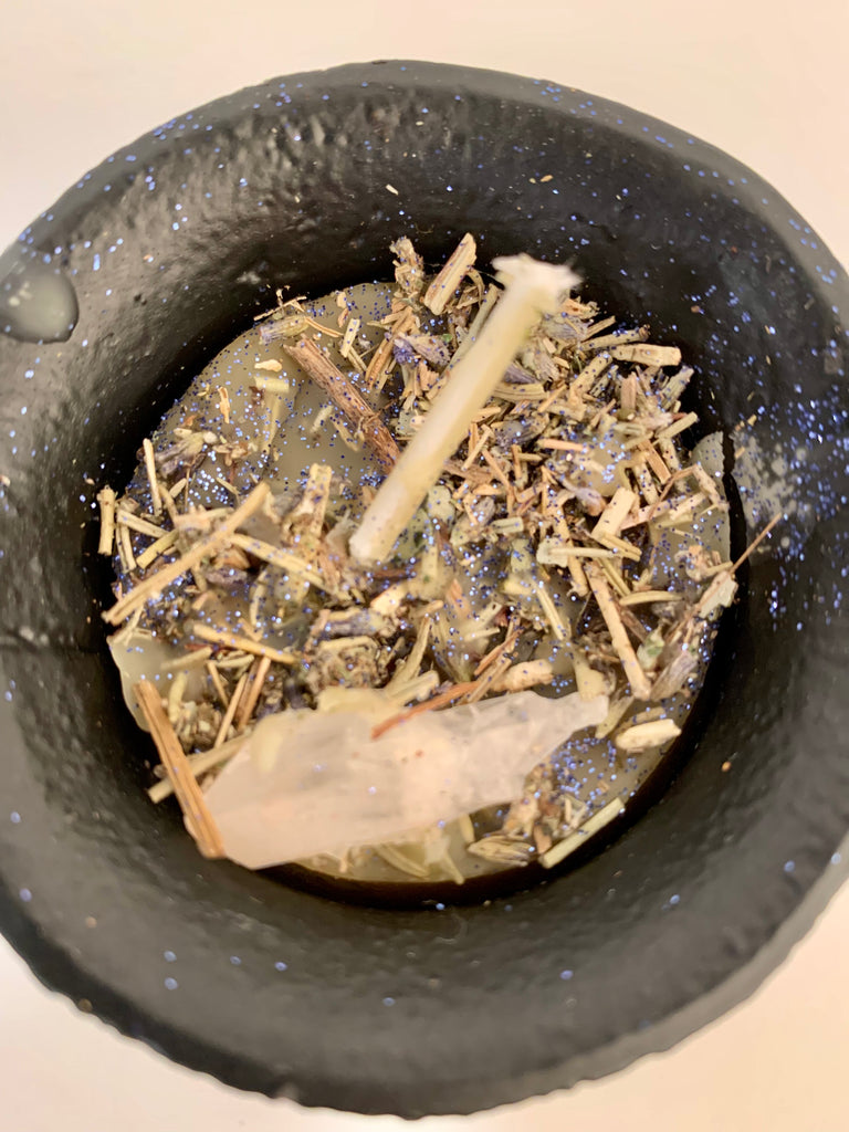 Spirit Communication Cauldron Candle