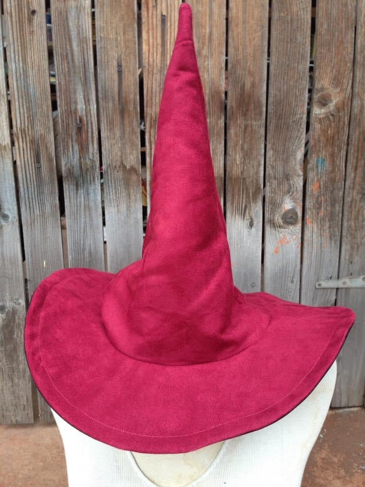 Wine Burgundy Witch Hat