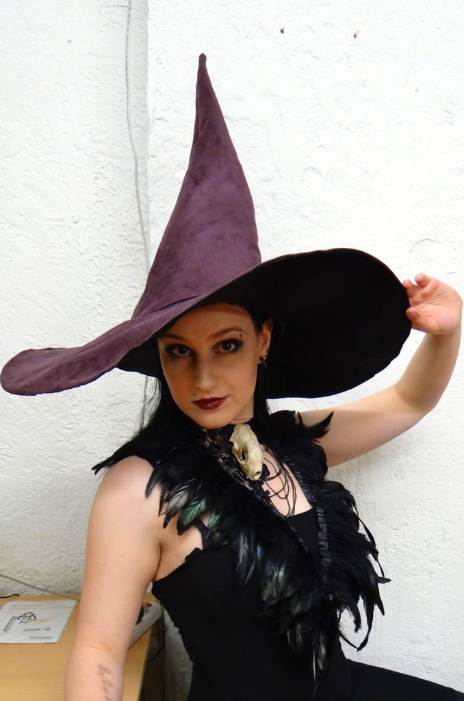 Plum Purple Extra Large Witch Hat