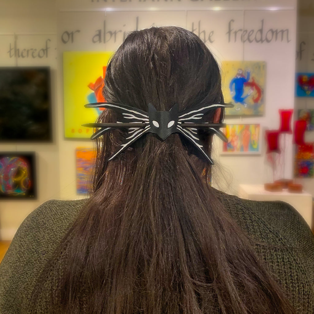 Jack Skellington's Bow Hair slide