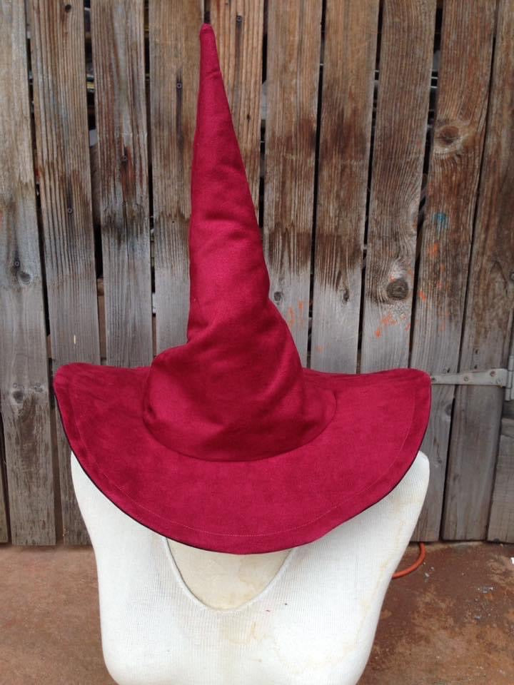 Wine Burgundy Witch Hat