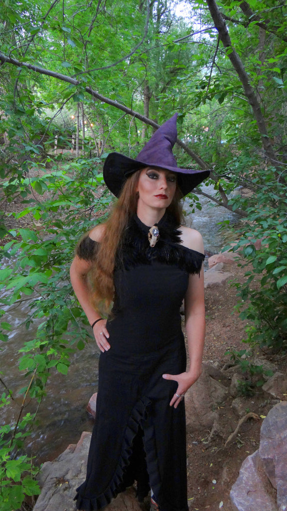 Plum Witch Hat